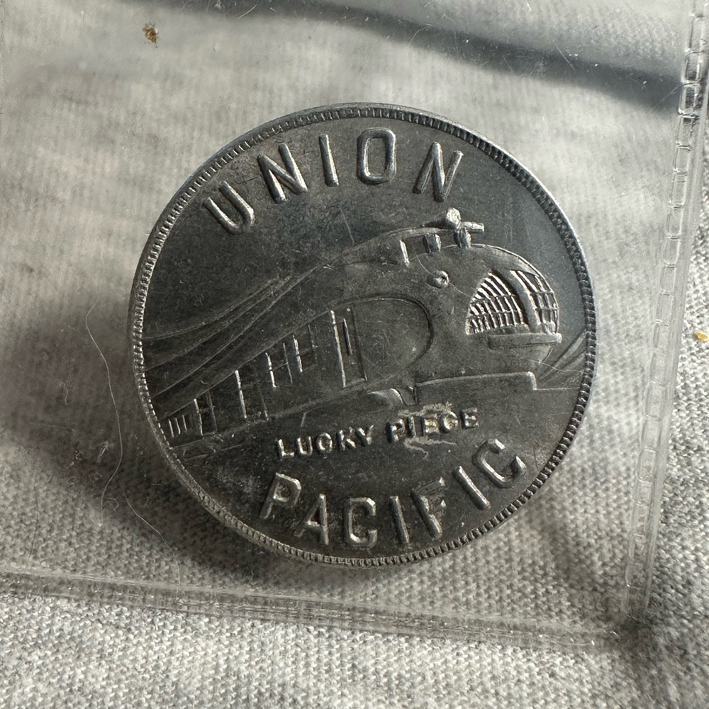 Union Pacific Lucky Piece Coin